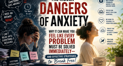 The Hidden Dangers of Anxiety: Why It Can Make You Feel Like Every Problem Must Be Solved Immediately—And Effective Strategies to Break Free From the Cycle